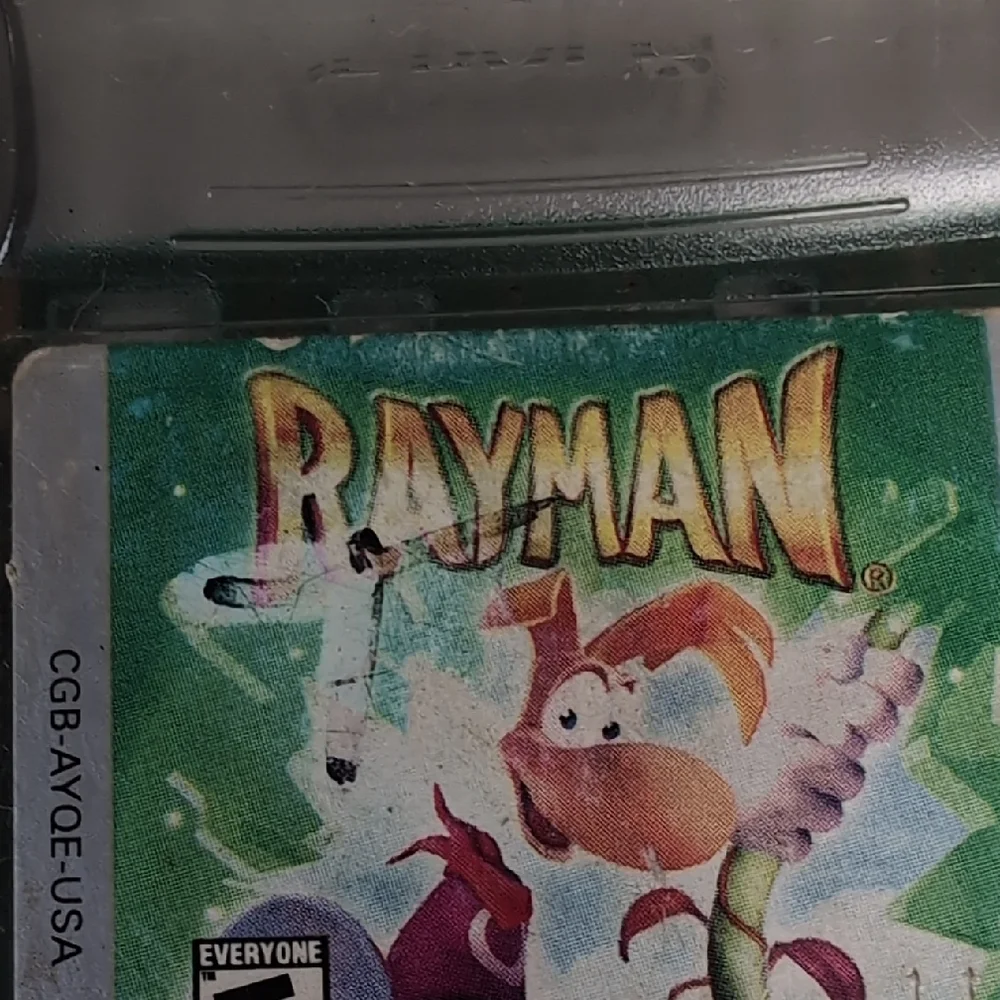 Nintendo Game Boy Color Rayman Game Cartridge